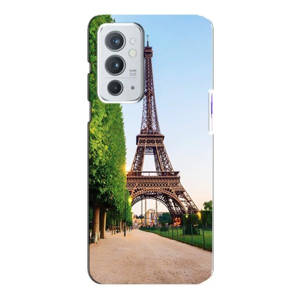 Чохол Ейфелева Вежа OnePlus 9RT - (AlphaPrint) – Дорога до Парижу