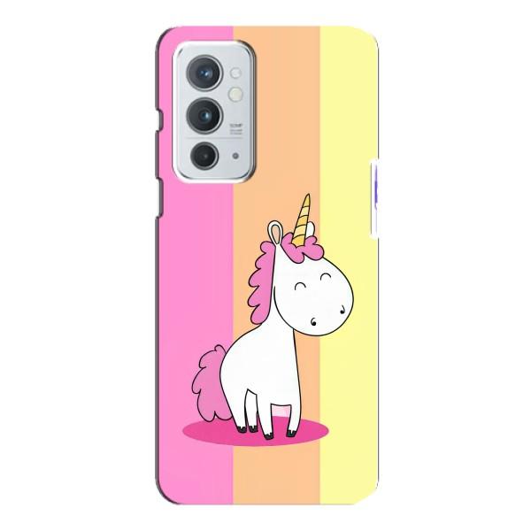 Чехол Unicorn на OnePlus 9RT – Радужный Единорог