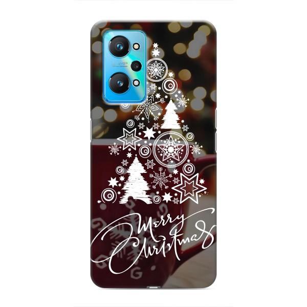 Рождественские Чехлы для Realme GT Neo 2 (VPrint) – Елочка узорная