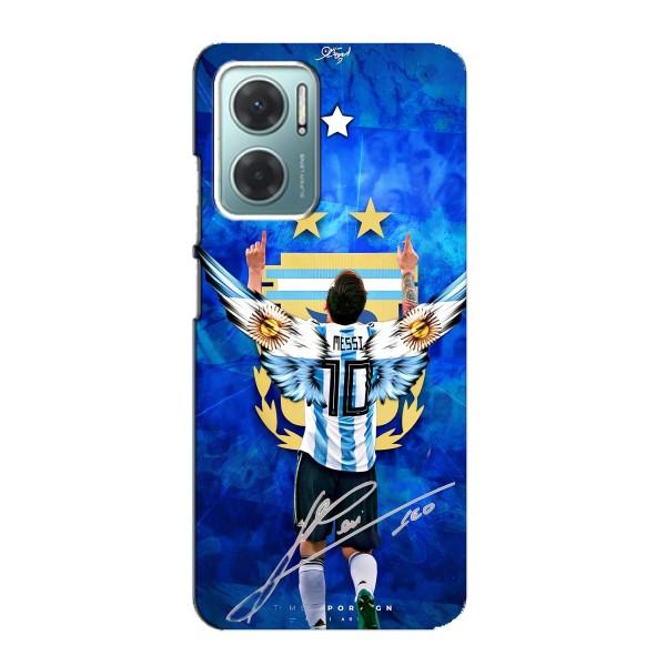 Чохли для Xiaomi Redmi Note 11E (Leo чемпіон) (AlphaPrint) – Мессі збірна