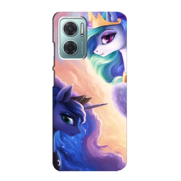 Чехол для Редми Ноут 11Е - (Единорожки - Новинки) (AlphaPrint) – Единорожки