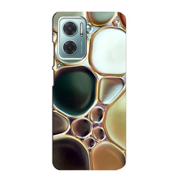 Мраморный чехол на Xiaomi Redmi Note 11E (VPrint) – Радужный Мрамор