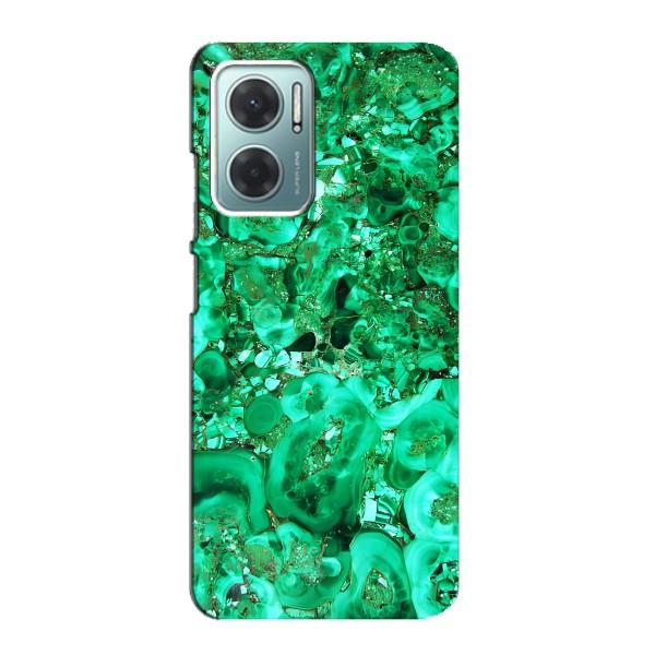 Мраморный чехол на Xiaomi Redmi Note 11E (VPrint) – Салатный Мрамор