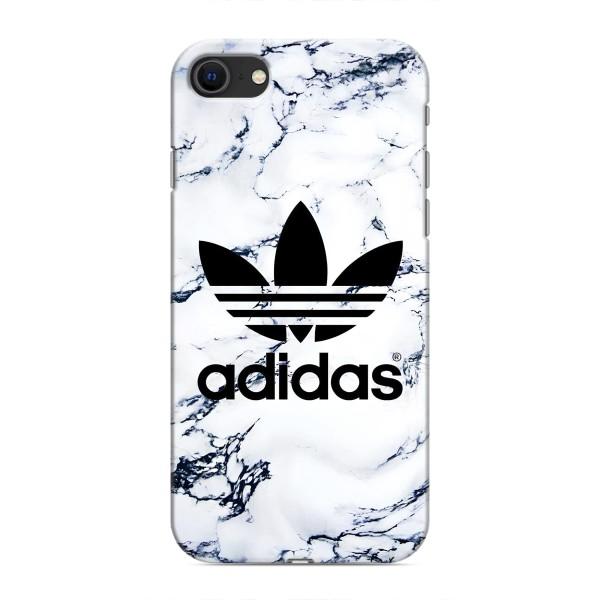 Чохли Адидас для iPhone 8 (AlphaPrint) – Адідас на мраморі