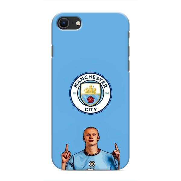 Чехлы с футболистом Ерлинг Холанд для iPhone 8 (AlphaPrint) – Холанд Манчестер Сити