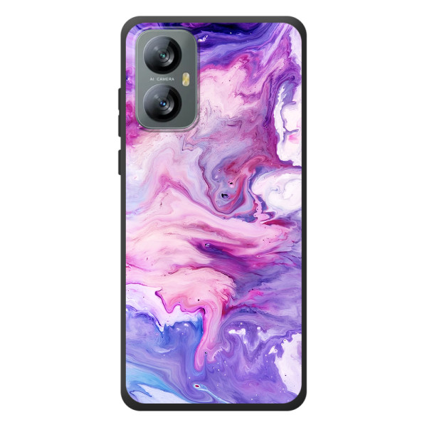 Чохли з тематикою "Мрамор" на Чорнийперегляд A52 Про – Фіолетовий мрамор