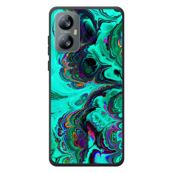 Чохли з тематикою "Мрамор" на Чорнийперегляд A52 Про – Салатний мрамор