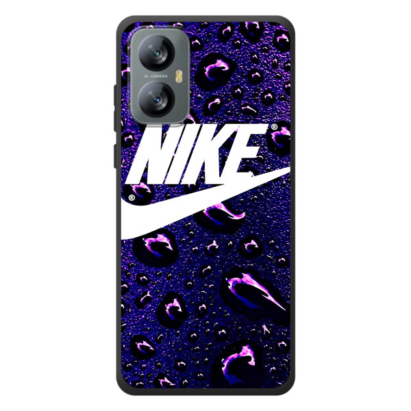Чохол з логтипом Найк на Blackview A52 – Найк на фіолетовому