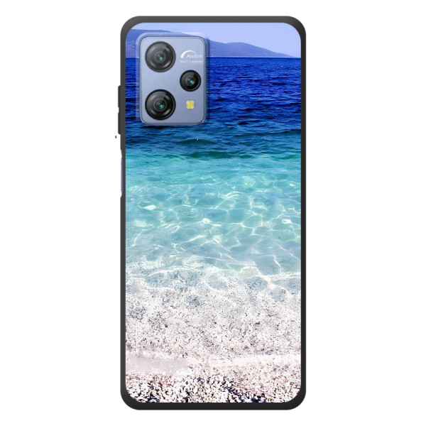 Силиконовый чехол с КАРТИНКАМИ лето для Blackview A53 (AlphaPrint) – Море