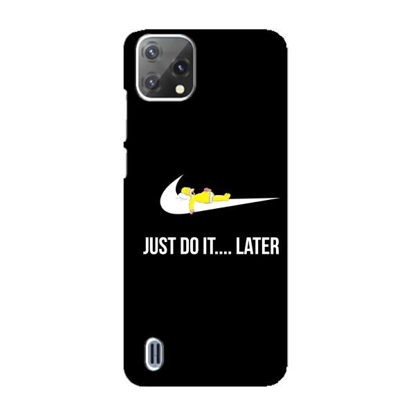Чехол с логотипом Найк на Blackview A55 – Nike just do it
