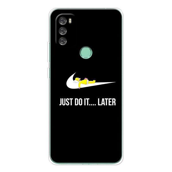 Чехол с логотипом Найк на Blackview A70 Pro – Nike just do it