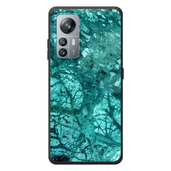 Мраморний чехол на Blackview A85 (VPrint) – Зелений мрамор