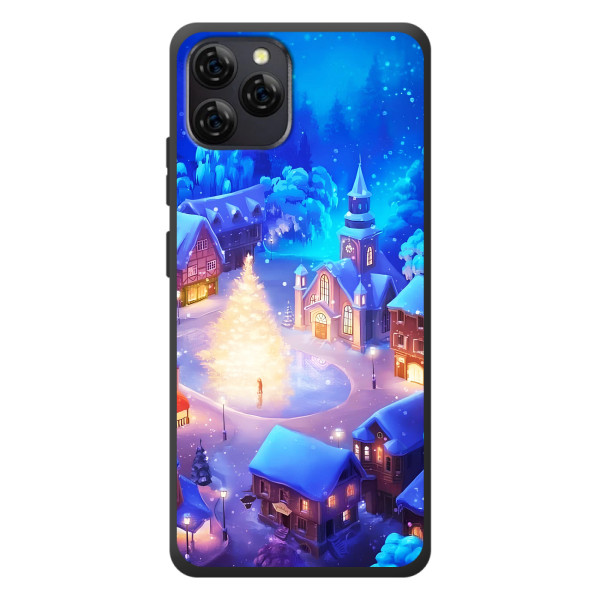 Різдвяні Чохли для Blackview A95 (VPrint) – Різдвяне місто