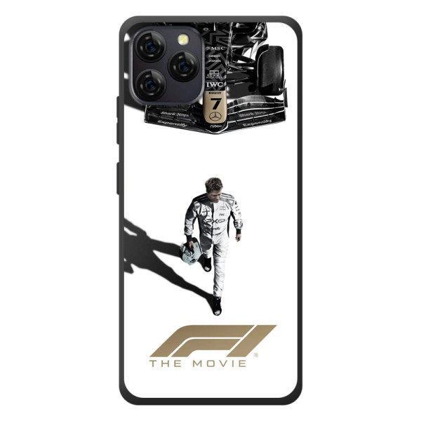 Чехол с прнтом Формула 1 на Blackview A95 – Логотип Ф1