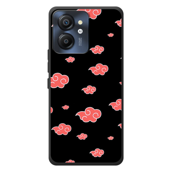 Чехлы Персонажи Аниме Наруто для Blackview Color 8 (AlphaPrint) – Тучки Аниме