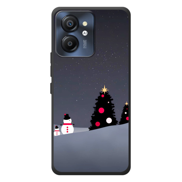 Чехлы на Новый Год Blackview Color 8 – Снеговички