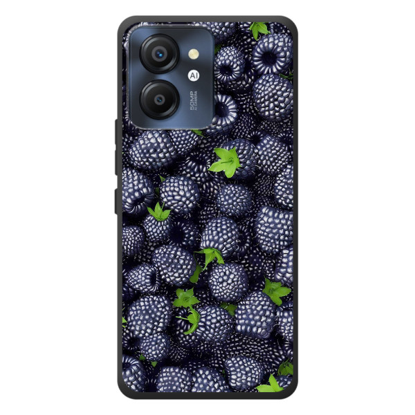 Чехлы с Фруктами для Blackview Color 8 (VPrint) – Ежевика