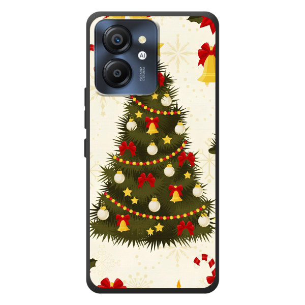 Чехол Новогодняя Елка на Blackview Color 8 – Новогодний принт