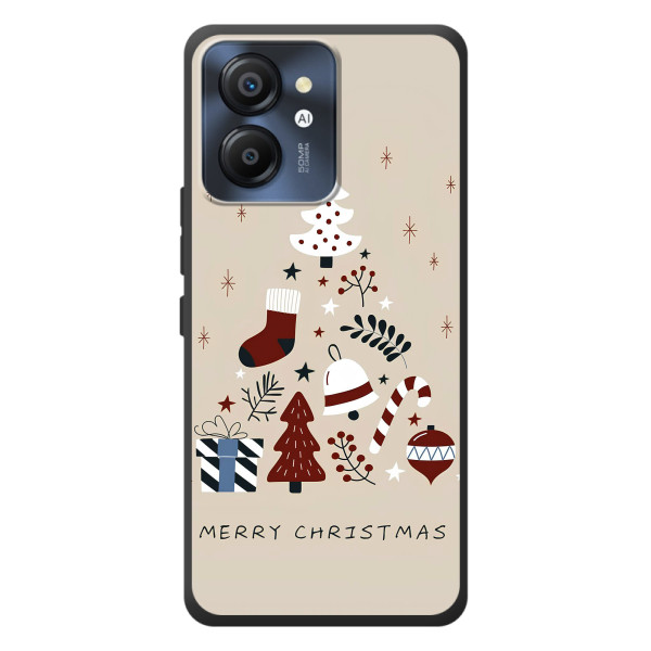 Чехол Санта Клаус для Blackview Color 8 – Merry Christmas
