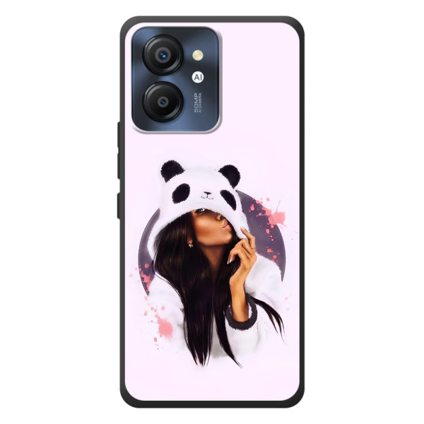 Чехол Стильные девушки на Blackview Color 8 – В пижаме