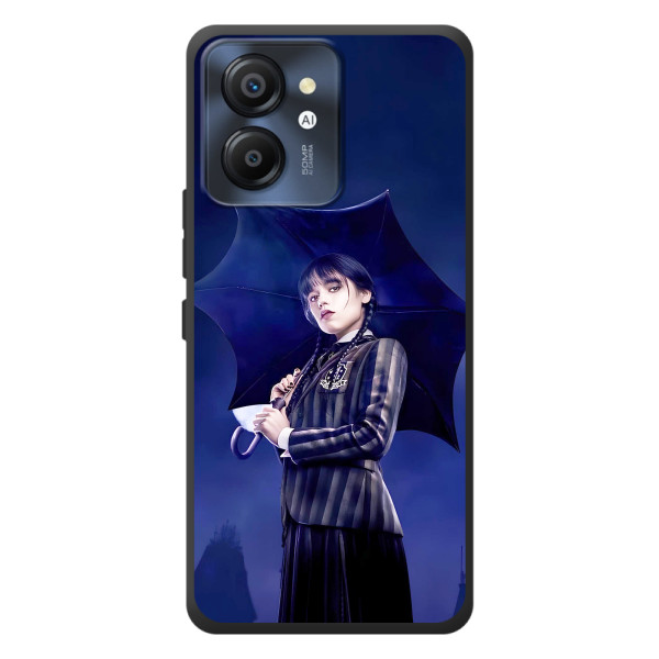 Чехлы Венсдей на Blackview Color 8 Уэнсдей (AlphaPrint)