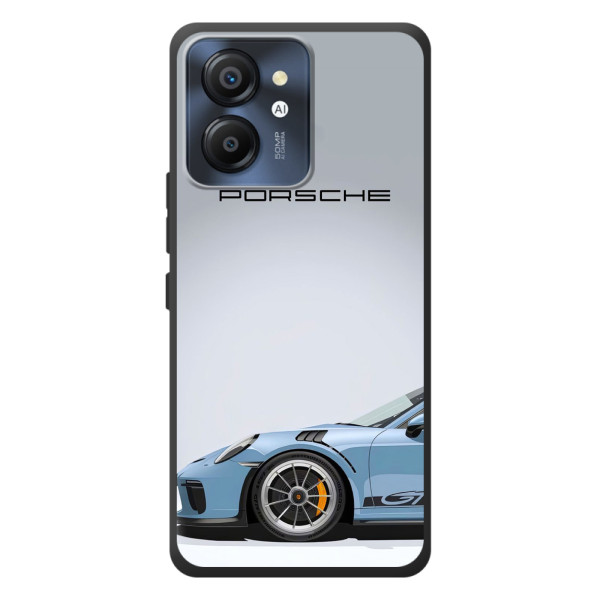 Чохол з авто Порше для Blackview Color 8 – Блакитний Порше