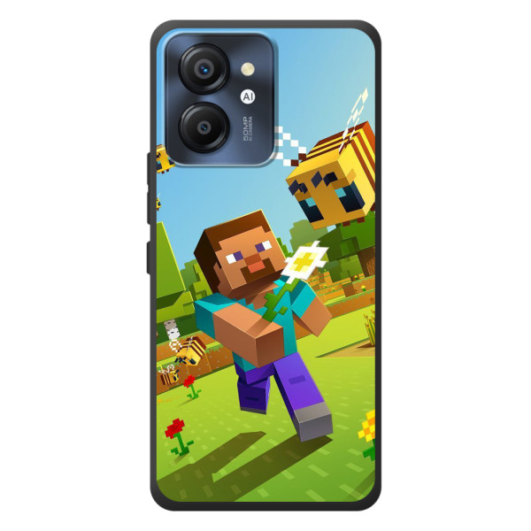 Чохол з картинками Майнкрафт для Чорьв'ю Колот 8 – Персонаж Майнкрафт