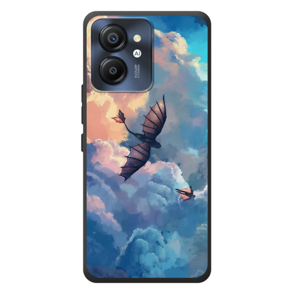 Чохол з принтом дракон Беззубик Чорьв'ю Колот 8 – Беззубик в небі