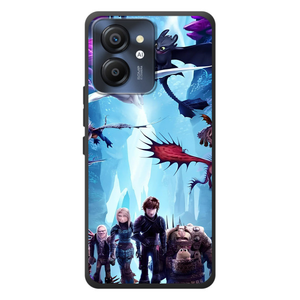 Чохол з принтом дракон Беззубик Чорьв'ю Колот 8 – Герої Беззубика