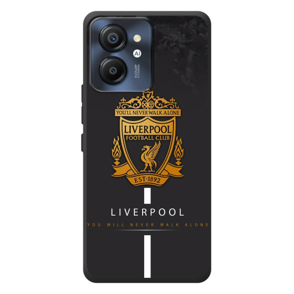 Силиконовые Чехлы принт Футбол на Blackview Color 8 – Liverpool