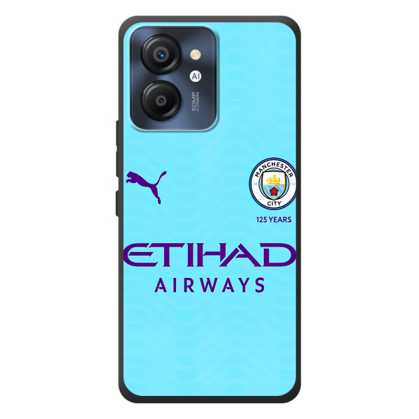 Силиконовые Чехлы принт Футбол на Blackview Color 8 – Man City