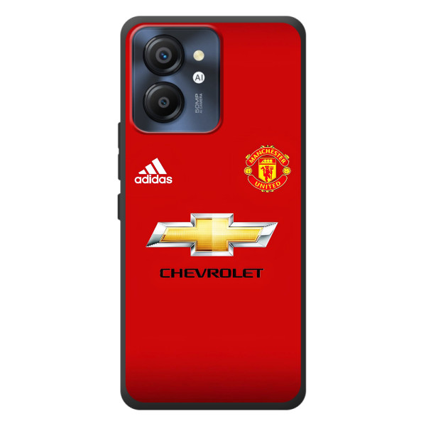 Силиконовые Чехлы принт Футбол на Blackview Color 8 – Man United