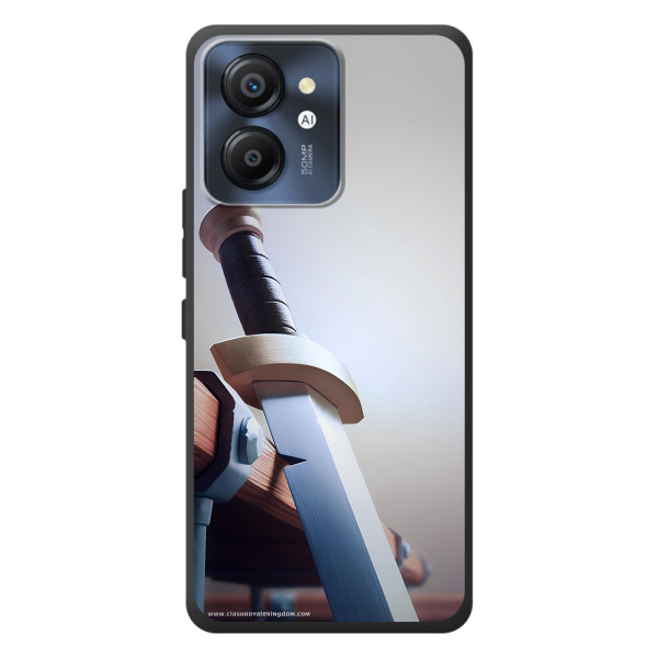 Силиконовый Чехол (атрибутика Клеш Роял) для Blackview Color 8 – Меч варвара