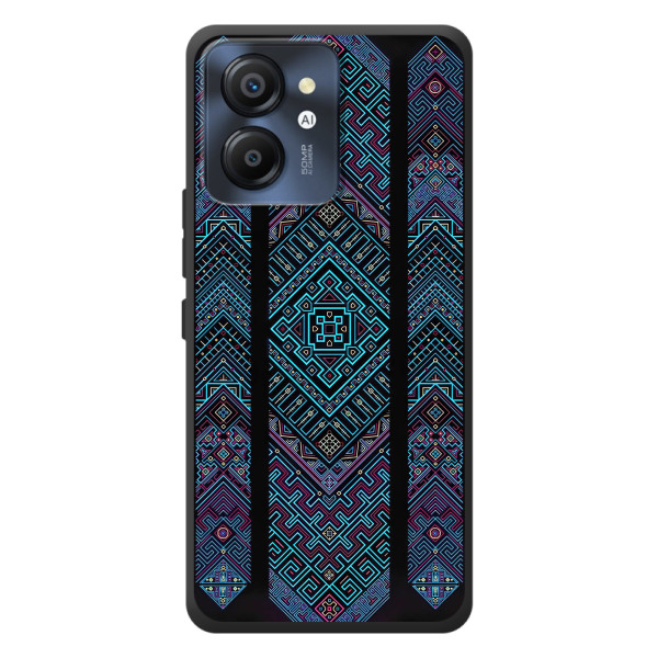 Силиконовый Чехол на Blackview Color 8 – Крутой орнамент