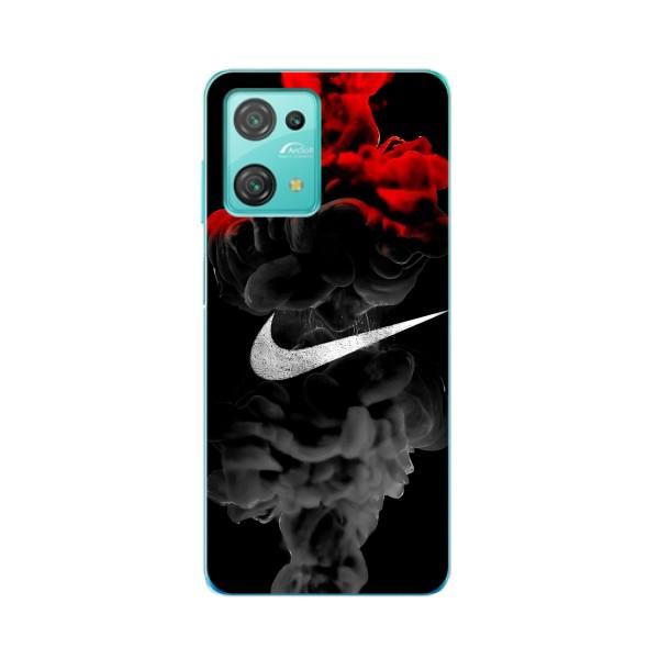 Чехол с логотипом Найк на Blackview Oscal C30 Pro – Найк на черном
