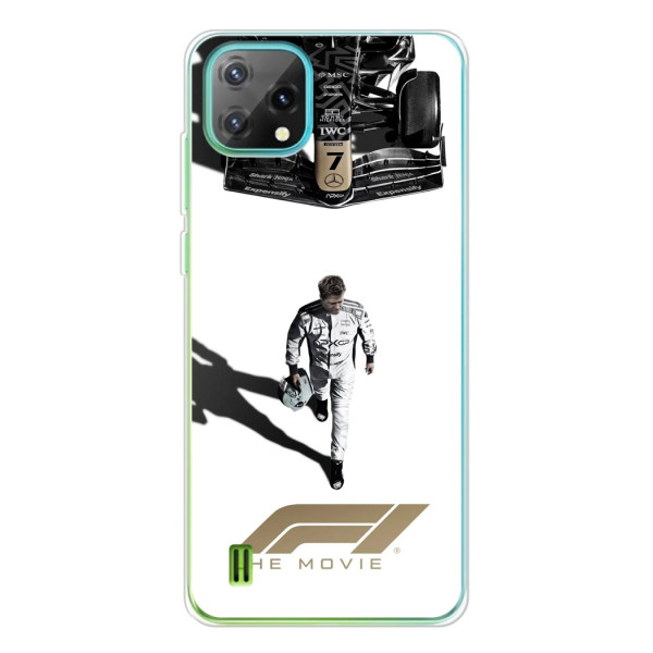 Чехол с прнтом Формула 1 на Blackview Oscal C60 – Логотип Ф1