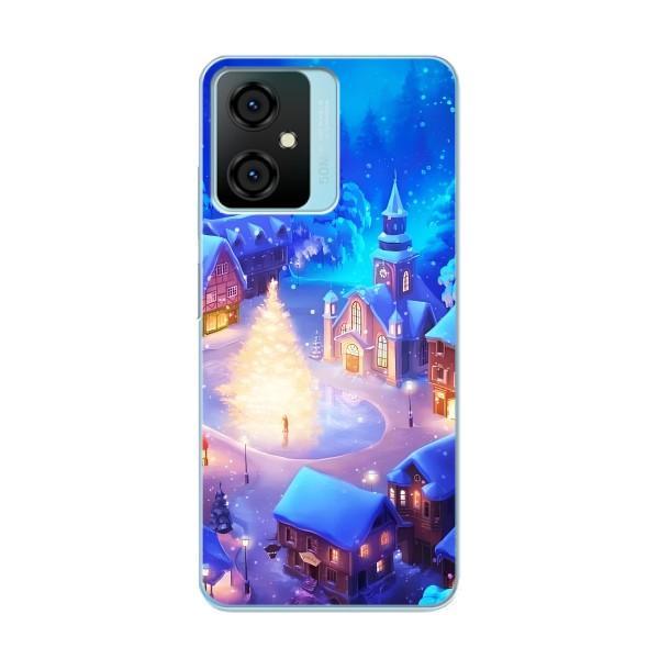 Рождественские Чехлы для Blackview Oscal C70 (VPrint) – Рождественский город