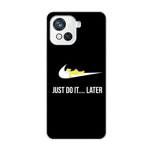 Чехол с логотипом Найк на Blackview Oscal C80 – Nike just do it