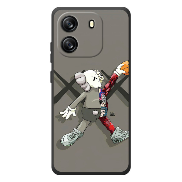 Чохли для Blackview Oscal Flat 1C - Bearbrick Louis Vuitton (PREMIUMPrint) – Беарбрік Джордан