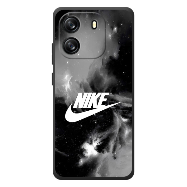 Чохол з логтипом Найк на Blackview Oscal Flat 1C – Найк димчастий