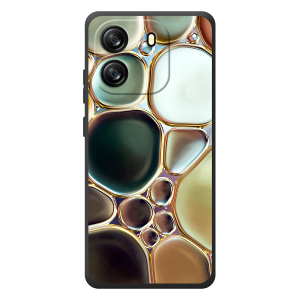 Мраморный чехол на Blackview Oscal Flat 1C (VPrint)