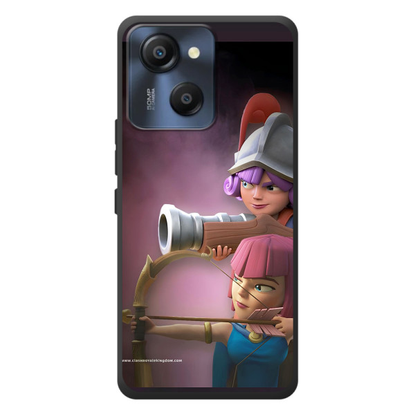 Чехол з героями Клеш Рояль для Blackview Oscal Modern 8 – Три мушкетёра