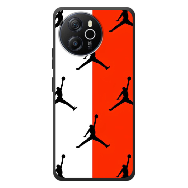 Чохли для Blackview Shark 8 - з картинкою JORDAN (AlphaPrint) – Лого Джордан