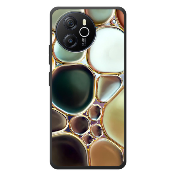 Мраморний чехол на Blackview Shark 8 (VPrint) – Радужний Мрамор