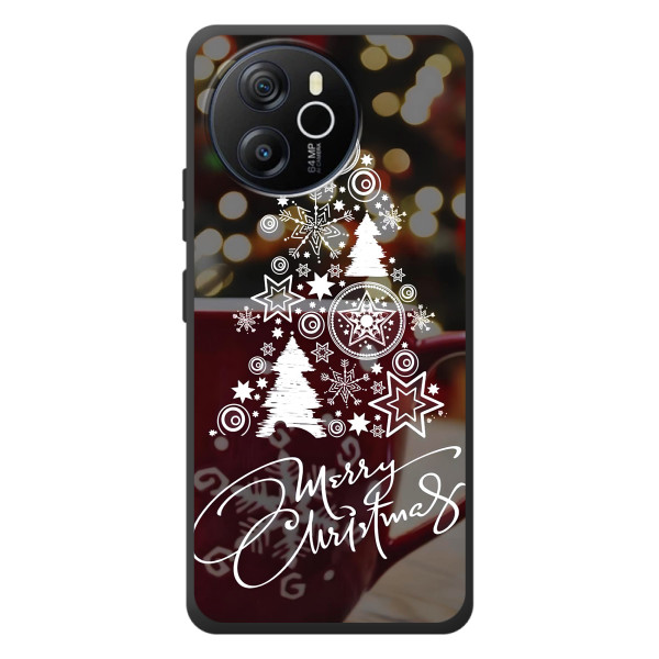 Різдвяні Чохли для Blackview Shark 8 (VPrint) – Ялинка яскрава