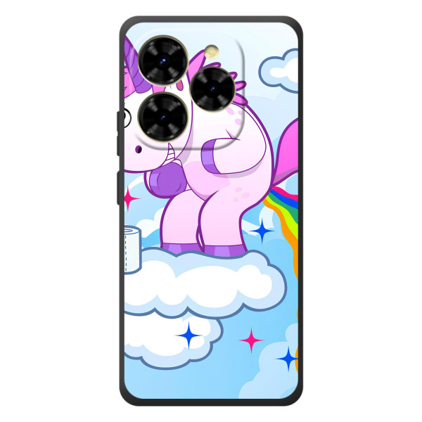 Чохол Unicorn на Blackview Shark 9 – Веселка Єдиноріга