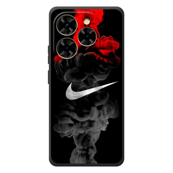 Чохол з логтипом Найк на Blackview Shark 9 – Найк на чорному