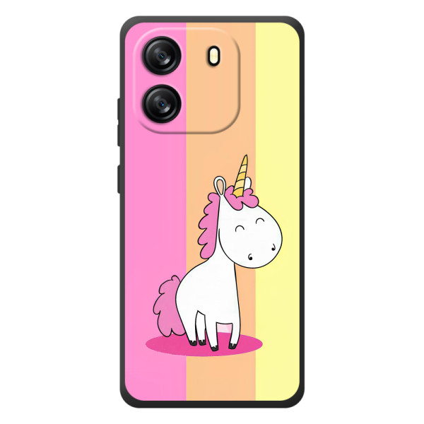 Чехол Unicorn на Blackview Wave 6C – Радужный Единорог