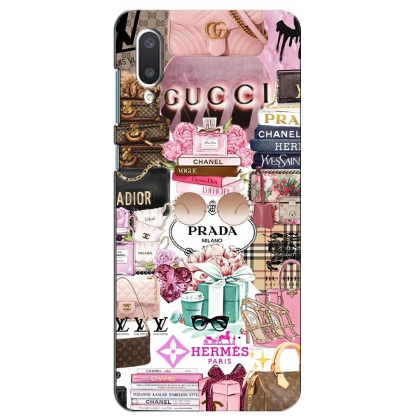 Чохол (Dior, Prada, YSL, Chanel) для Samsung Galaxy A02 – Брендb
