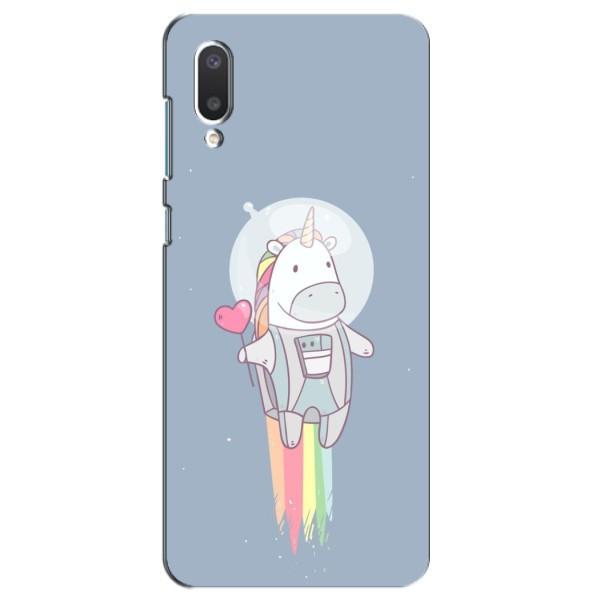 Чохол Unicorn на Самсунг А02 – Єдинорог космонавт